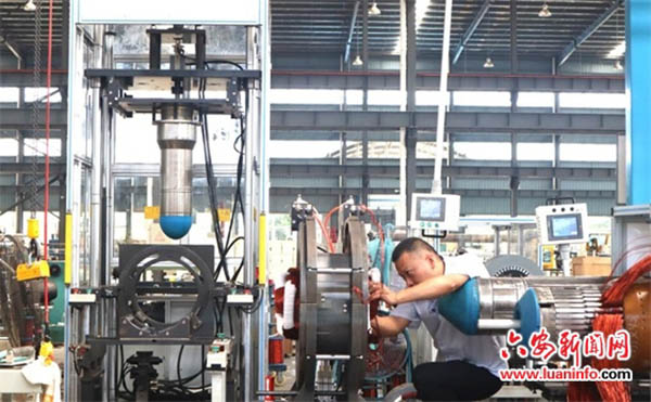 江淮电机建设“数字化车间” 实现工效双提升。