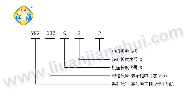 YE2三相异步电动机_型号意义说明_六安江淮电机有限公司