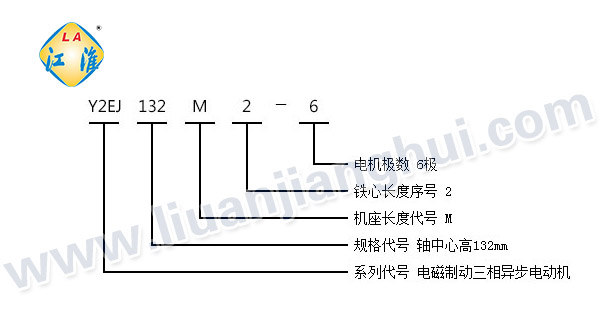Y2EJ电磁制动三相异步电动机_型号意义说明_六安江淮电机有限公司